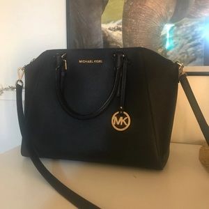 BRAND NEW! Black and gold Michael Kors bag!!
